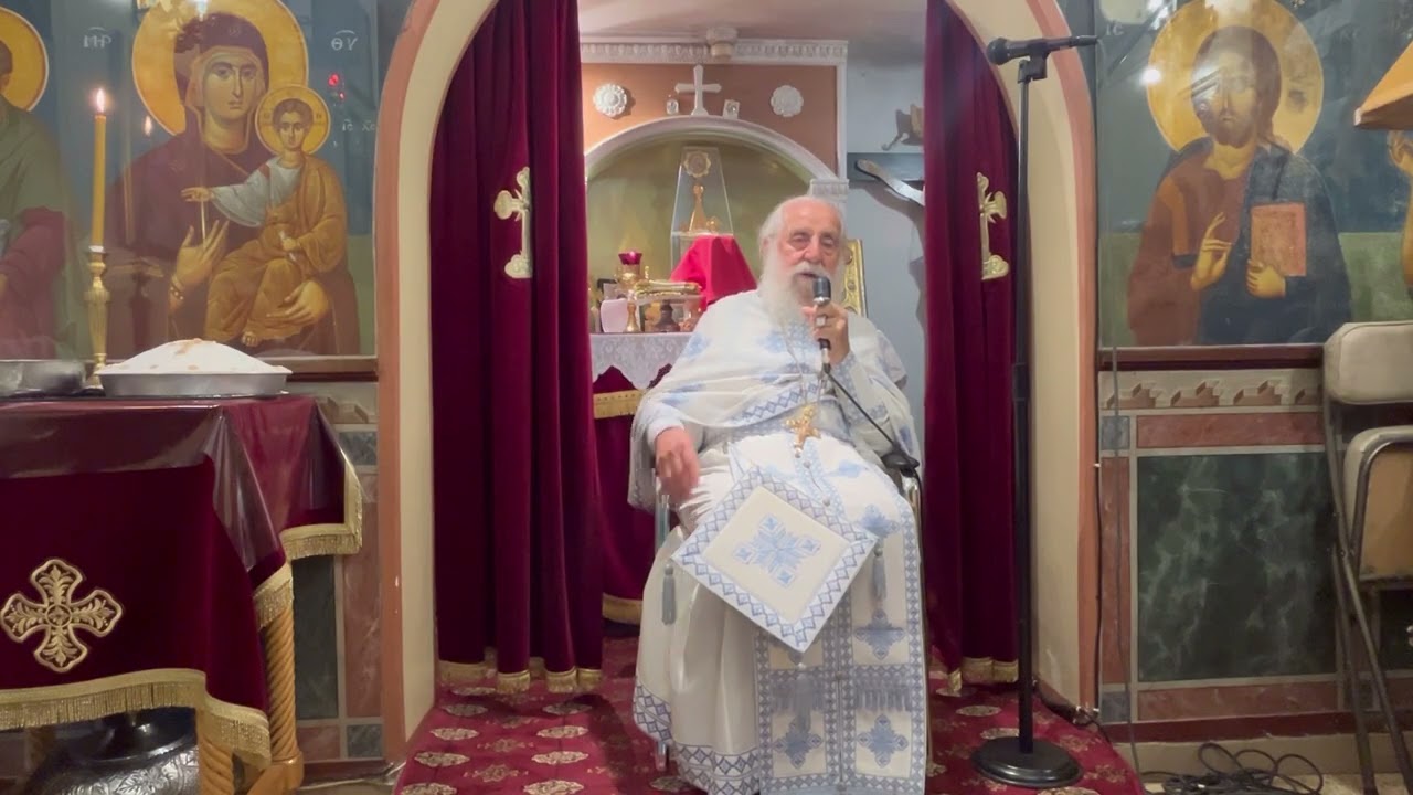 "Ο σταυρός του Χριστού αρχή και κεντρο της σωτηρίας του ανθρώπου"π.Απόστολος Θεολόγου 